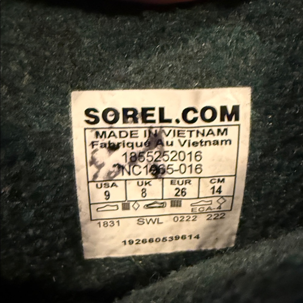 Sorel Kids Black Snow Boots - Picture 5 of 6